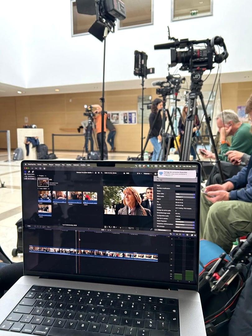 现场移动编辑用于突发新闻