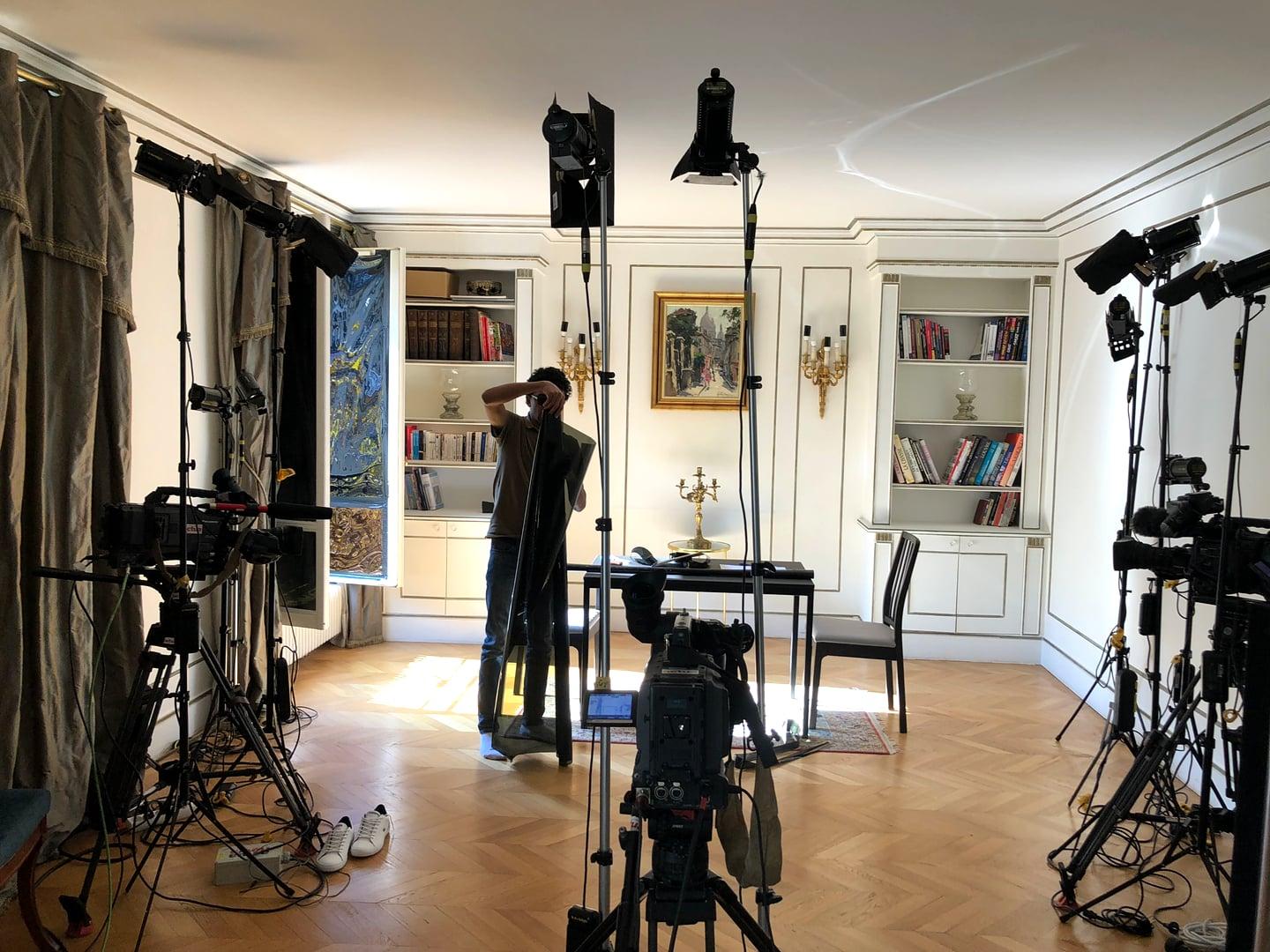 Vor-Ort Mehrkamera-Broadcast-Aufnahme