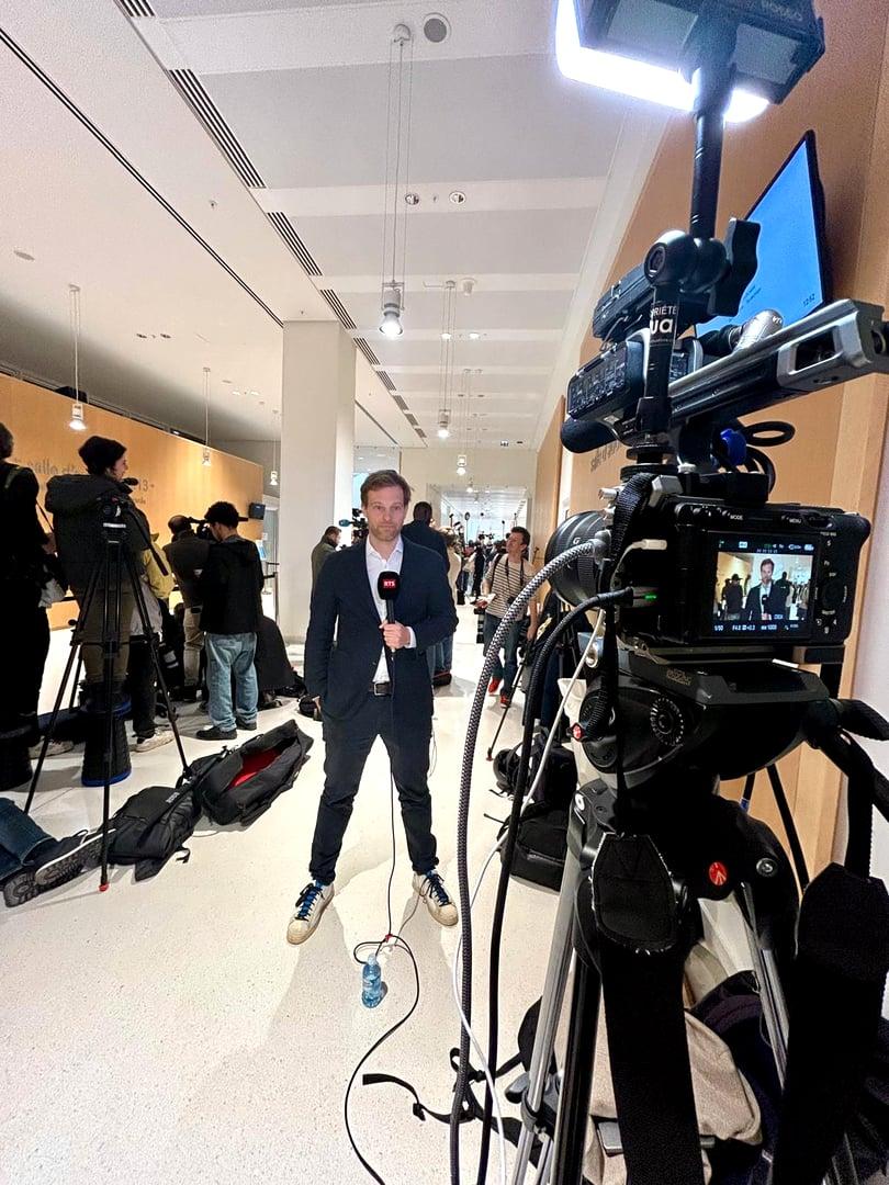 Breaking News Live: Trial with LiveU on SwissTV