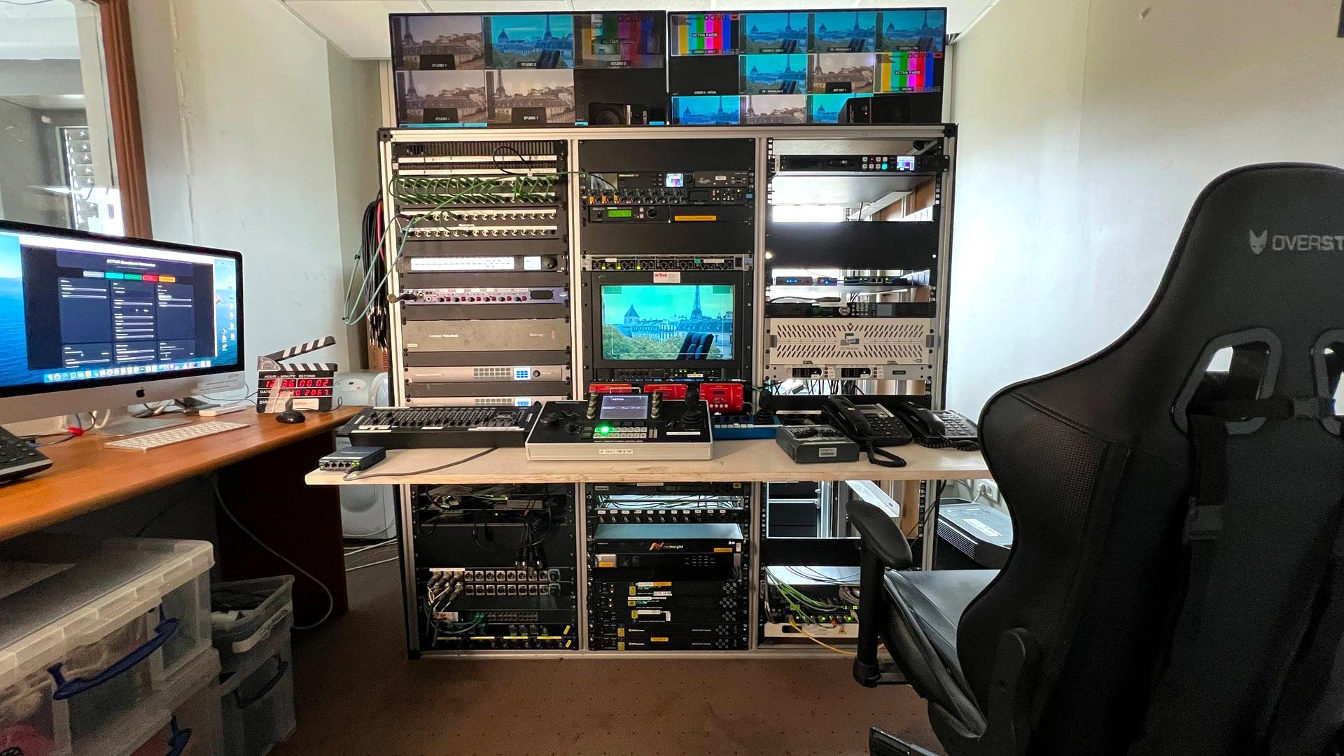 Actua Paris Master Control Room