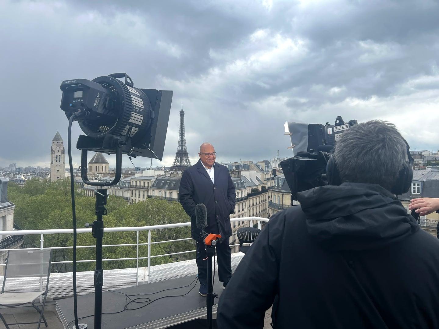 Actua Paris RoofTop NBC Morning Show
