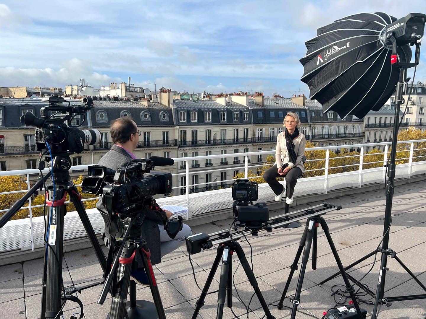 Interview Terrace — Multicam Setup