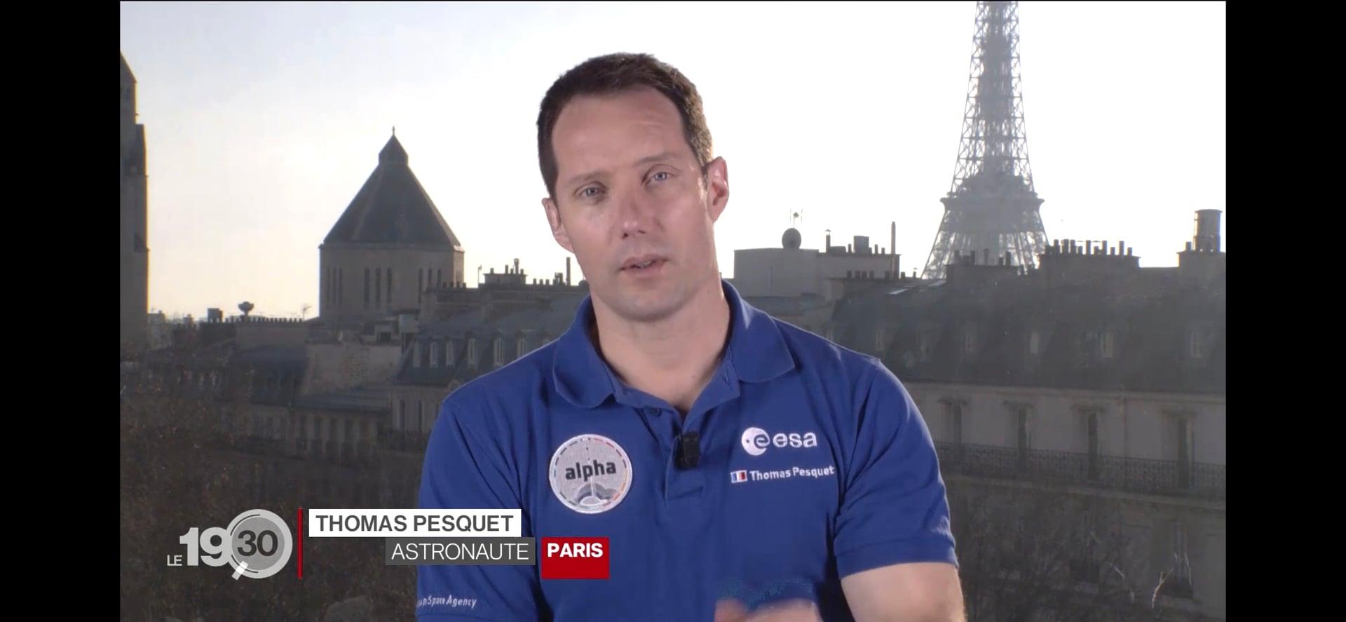 Actua Paris Indoor Studio live Thomas Pesquet